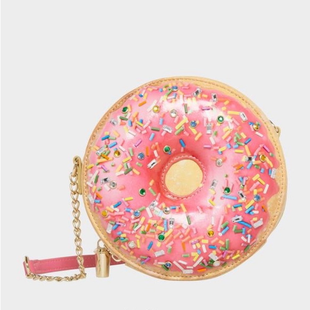Betsey Johnson Kitsch Galzy For You Donut Crossbody Bag